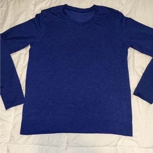 Lululemon Swiftly Relaxed Blue Long Sleeve Size 8